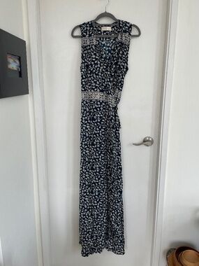 Natalie Martin Silk Wrap maxi dress